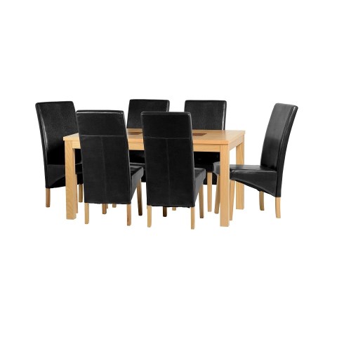 Wexford 59 Dining Set - G1 - Oak