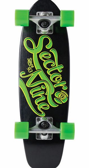 Sector 9 The Steady Cruiser Black - 6.75 inch