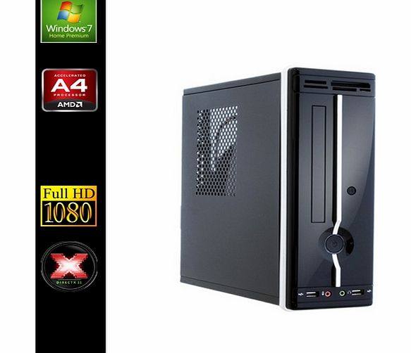 SEDATECH Mini-PC Evolution (AMD A4-5300 2x3.4Ghz , Radeon