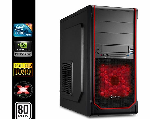 SEDATECH PC Gamer Casual (Intel i5-4670 4x3.4Ghz, Geforce