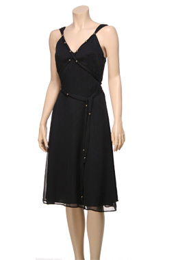 See by Chloe Black Grecian Bead Dress by See by Chloe