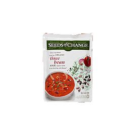 seeds of change Organic Three Bean Soup - 400g