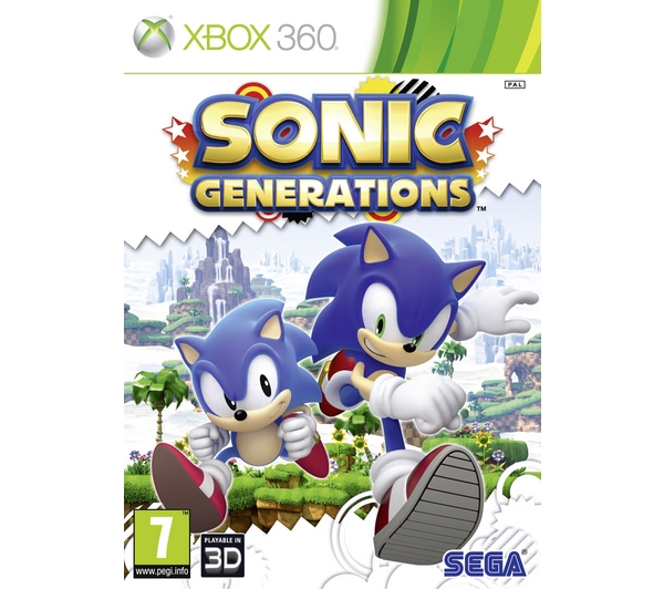 Sonic Generations Xbox 360