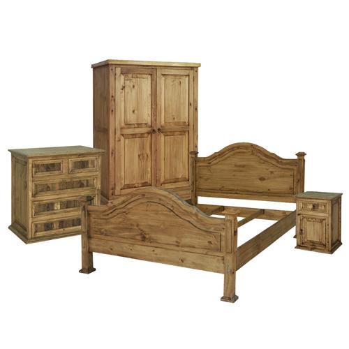 Segusino Mexican Bedroom Set (46 bed)