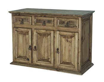 Rustic 3 Door Sideboard