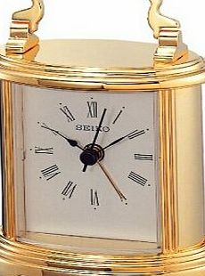 Seiko Instruments Seiko Brass Mantle clock with Beep alarm.