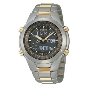 SNJ010P1 Titanium World Time Chronograph