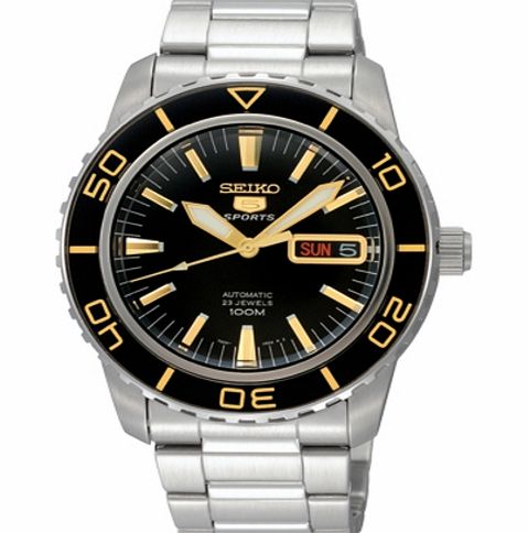 Seiko SNZH57 - MENS WATCH - AUTOMATIC - BLACK