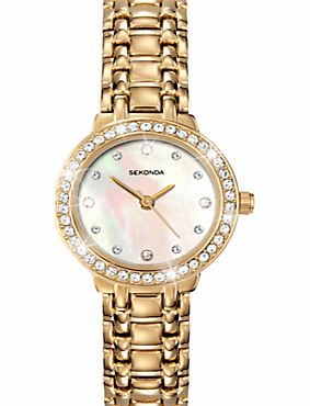 Sekonda 4690.27 Mother of Pearl Diamante Watch,