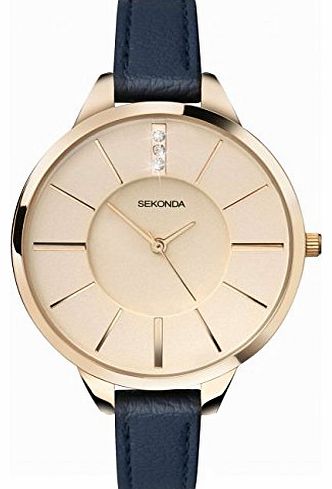 Sekonda Ladies Editions Blue Strap Watch 4017