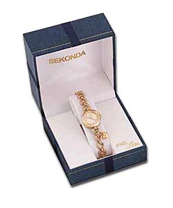 Sekonda Ladies Quartz Watch with Heart Charm