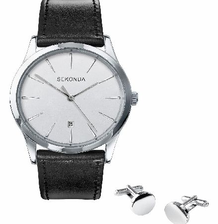 Sekonda Leather Strap Mens Watch - 3368AKT