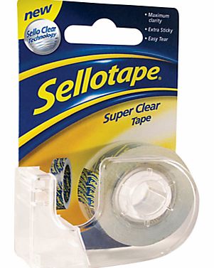 Super Clear Tape Dispenser, W1.8cm x