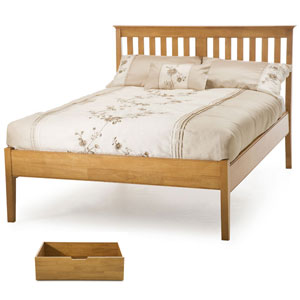 , Grace, 5FT Kingsize Wooden Bedstead -