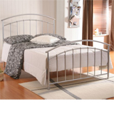 Serene 75cm Neptune Small Single Metal Bedframe