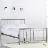 Serene 90cm Modena Single Metal Bedframe in