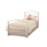 90cm Yasmin Single Metal Guest Bed in