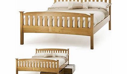 Serene Eleanor 4FT Small Double Wooden Bedstead