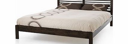 Serene Esther Walnut 5FT Kingsize Wooden Bedstead