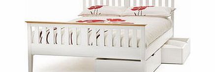 Serene Grace 4FT 6 Double Wooden Bedstead - Opal
