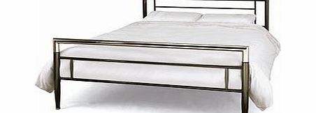 Serene Pluto 4FT 6 Double Metal Bedstead