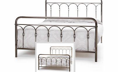 Serene Shilton 4FT Small Double Metal Bedstead