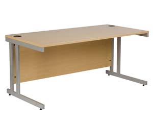 SEVEN colours cantilever rectangular desk