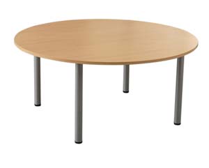 SEVEN colours deluxe circular meeting tables