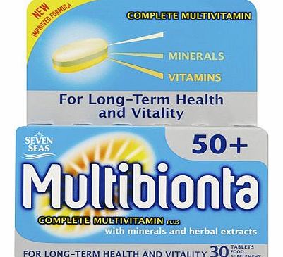 Seven Seas Multibionta 50  Tablets - 30 Tablets 10011252