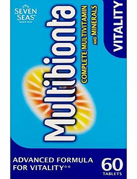 Seven Seas Multibionta Vitality 60 Tablets 10015923