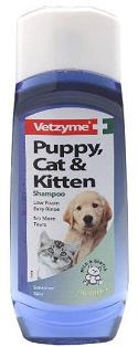 Vetzyme Puppy  Cat and Kitten Shampoo