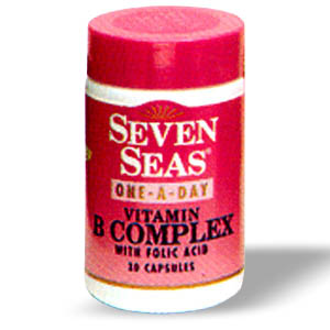 Seven Seas Vitamin B Complex One-a-day Capsules - Size: 30