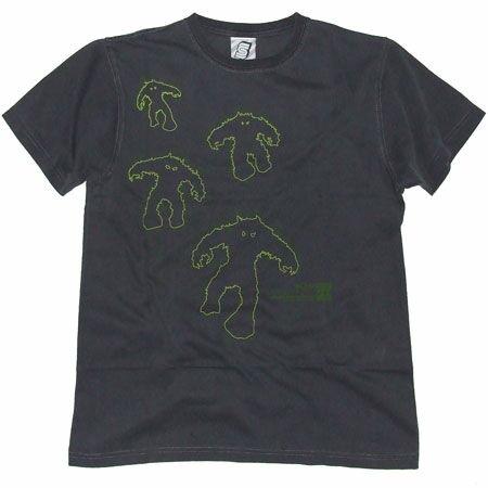 Monsters Tee Vintage Black T-Shirt