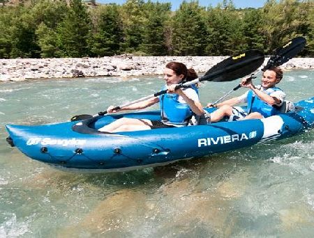 Sevylor  RIVIERA 2 PERSON MAN INFLATABLE KAYAK/CANOE