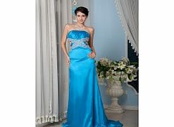 Sexy Modern Strapless Evening Dresses Formal