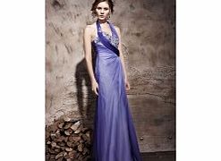 Sexy Straps Sleeveless Chiffon Evening Dresses -