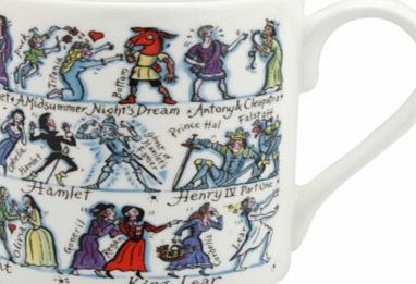 Shakespeare Character Bone China Mug 4558CP