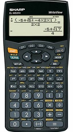 Sharp EL-W531H WRITE VIEW CALCULATOR