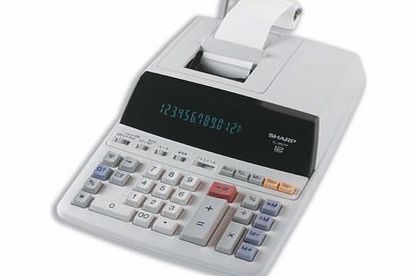 Sharp Electronics UK Ltd Sharp Calculator Printing Mains-power 12 Digit 3.0 Lines/sec 222x327x7