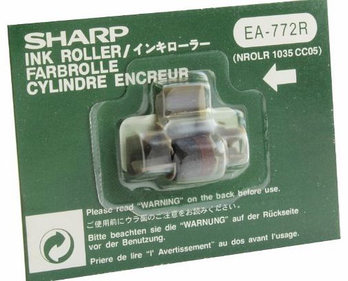 Sharp Ink Roller for Sharp Printing Calculator Red/Black Ref EA772R