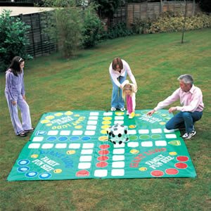 Giant Garden Ludo Party Game