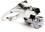 Deore XT M738 Front Derailleur, silver /black