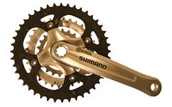 Shimano M440 Chainset - Taper Axle