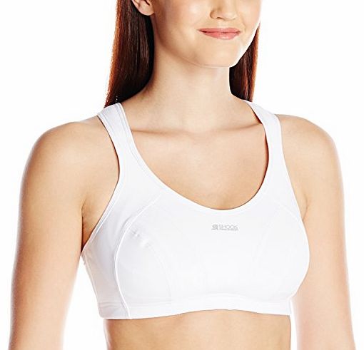 Shock Absorber B4490 Womens Max Sports Bra Top - White 30C