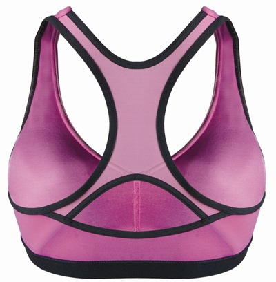 Absorber Pump Sports Bra Top lilac/grey