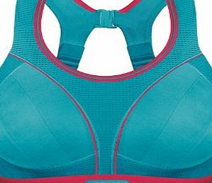 Shock Absorber Ultimate Run Sports Bra 5044, 32 D aqua-pink