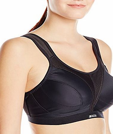 Shock Absorber Womens D  Max Support Sports Bra - Black, 36E