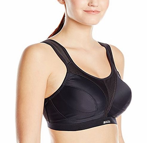 Shock Absorber Womens D  Max Support Sports Bra - Black, 36F