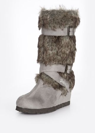 Golddigga Poppy Fur Boots