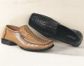 SHOE CO emilio weave front moccasin